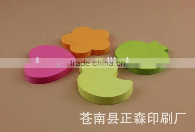 Hot new shaped sticky notes made in china with high quality