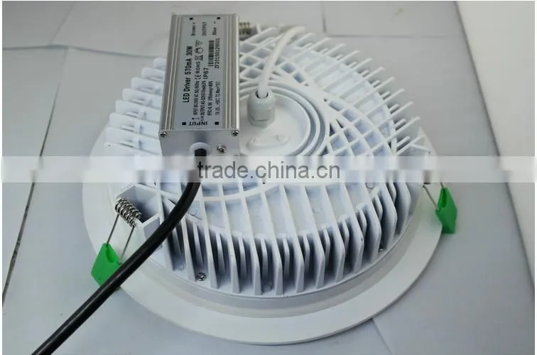 CE ed downlight 5- 30W Aluminum cob ceiling lamp