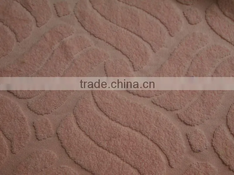 melange velvet fabric