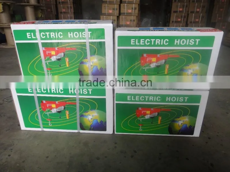 400/800kg PA type small cable electric winch 220v