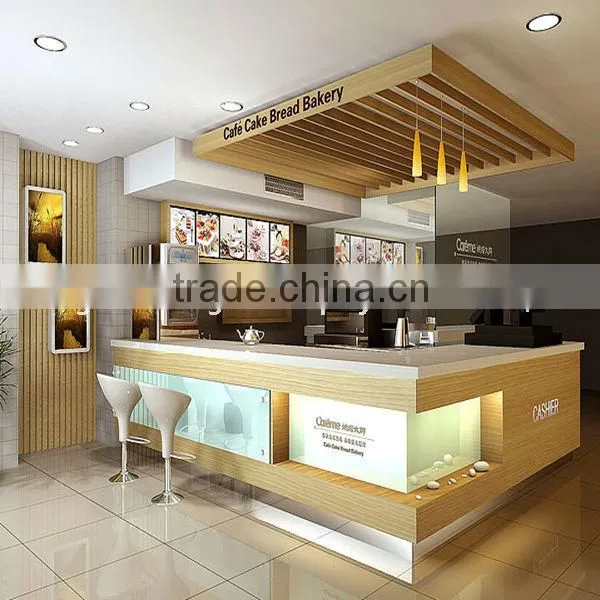 cafe service table/cake service desk/drink bar table