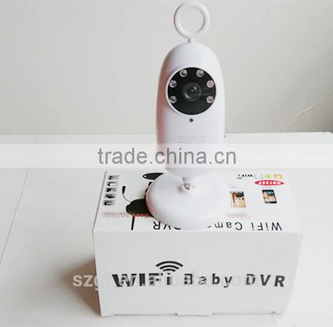 Popular hot selling to Europe America Asia digital HD 720P white color wifi camera monitor