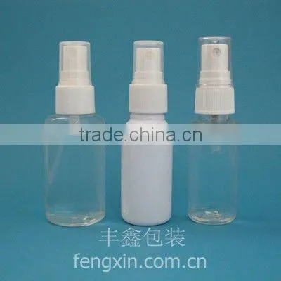 50ml PET clear plastic bottle with foam lotion pump