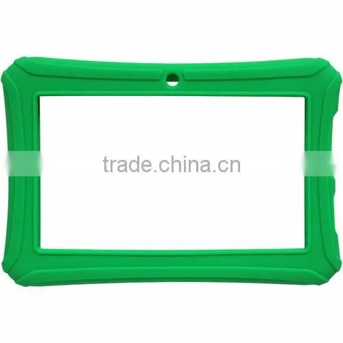 Custom kid shock proof silicon kids 7 inch tablet case, silicone case for 7" Click N kids tablet