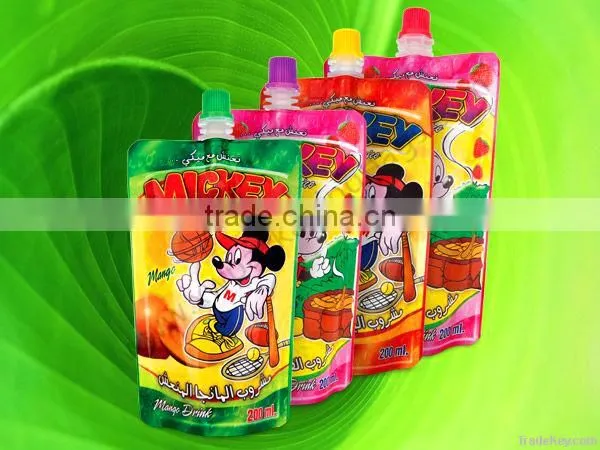 spout pouches for drink