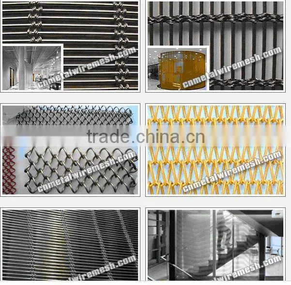 Architectural wire mesh