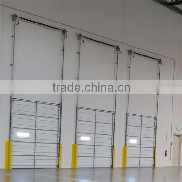 Easy Lift Industrial Overhead Sectional Door For Factory