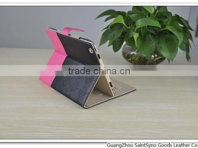 iP021 Book style leather case for ipad