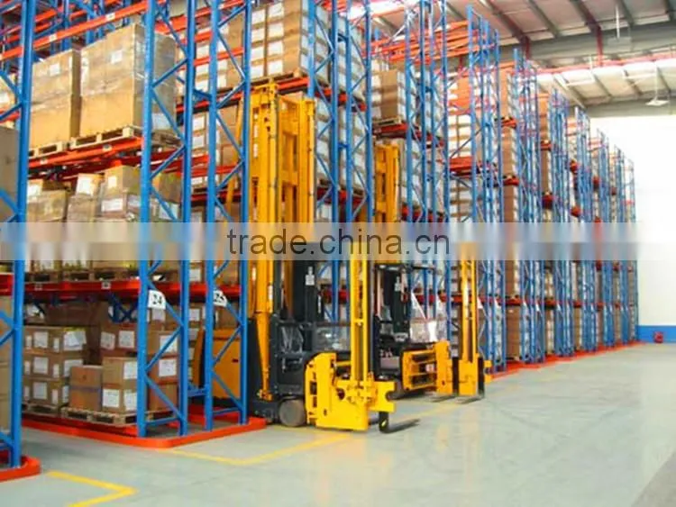 Good quality & competitive price narrow aisle pallet racking