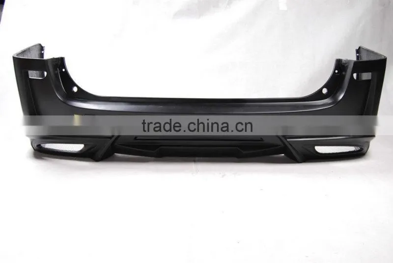 Car W style Alphard body kits fit fot Alphard car FRP material