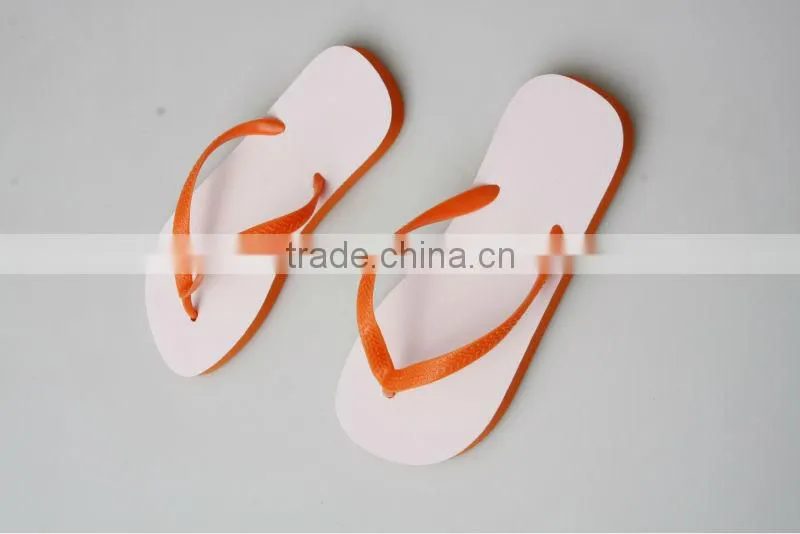 Sublimation blank flip flop black color, different color