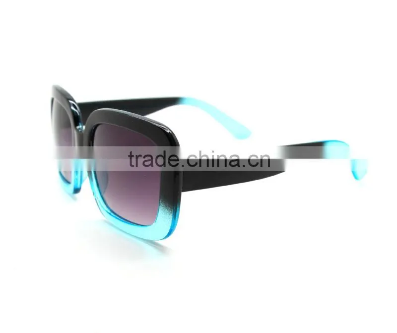 Square oversized fashion sunglasses women's summer leisure sun shades