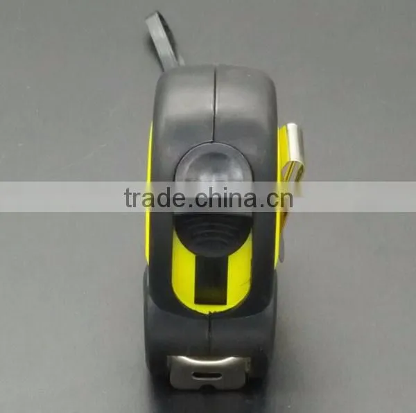 3m 5m 7.5m rubber co-molded abs case steel tape measure