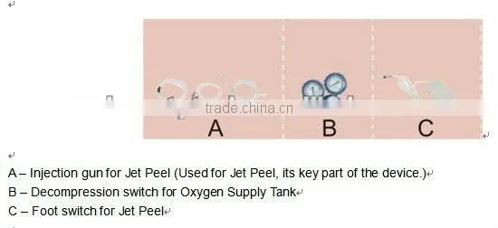 S0-07 Oxygen injection treatment Skin Oxyen Spray Beauty Machine