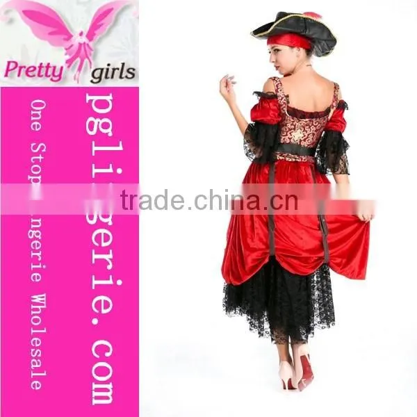 New Design Deluxe Royal Red Queen Costume Fancy Dress Costumes