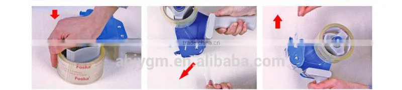 Handle Manual Packing Plastic Carton Tape Dispenser