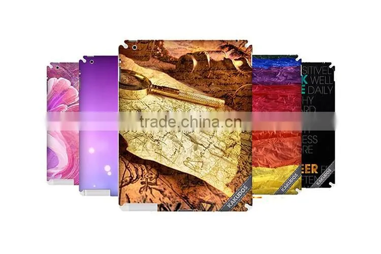 OEM removable customized decorative laptop skin sticker for ipad
