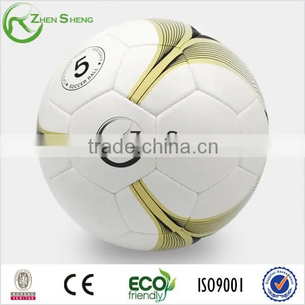 Zhensheng genuine leather soccer ball