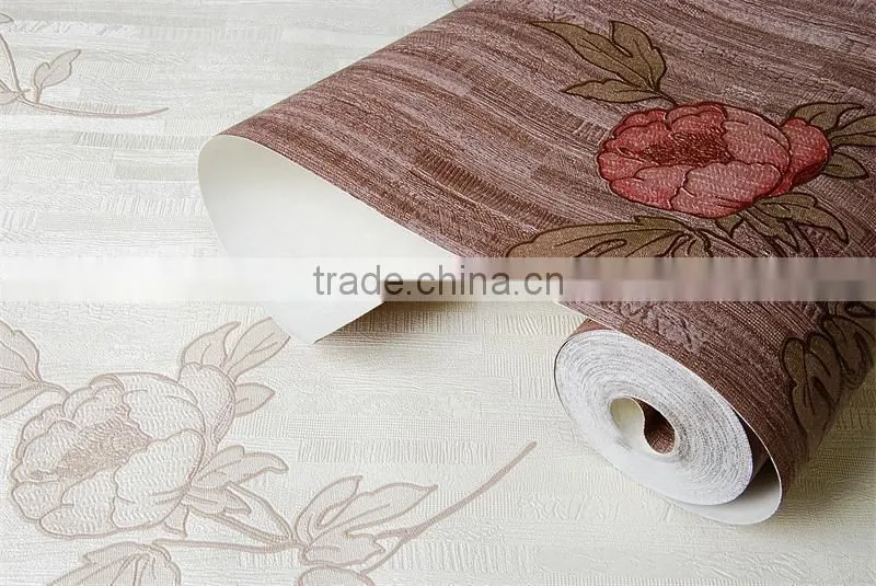 New Nature Wallpaper /hotel vinyl wallpaper/office decoration wallpaper