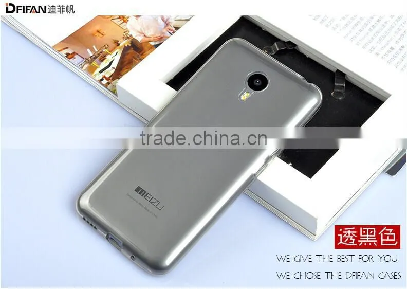 New arrival soft colorful silicone tpu case cover for meizu m2 note