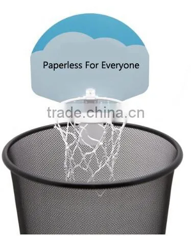 Basketball Trash Can Hoop Toy Office Game