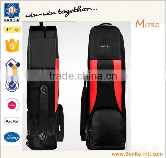2016 good design cabin tote waterproof golf bag with trolley system