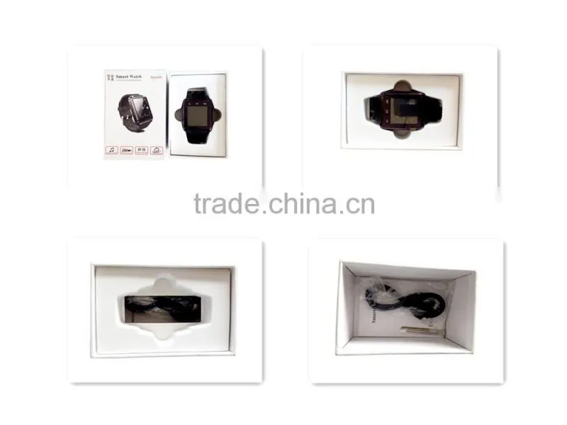 Hot sell factory price phone sync U8 smart watch