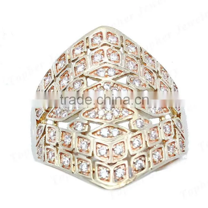 Fancy 925 silver 2015 western style rings