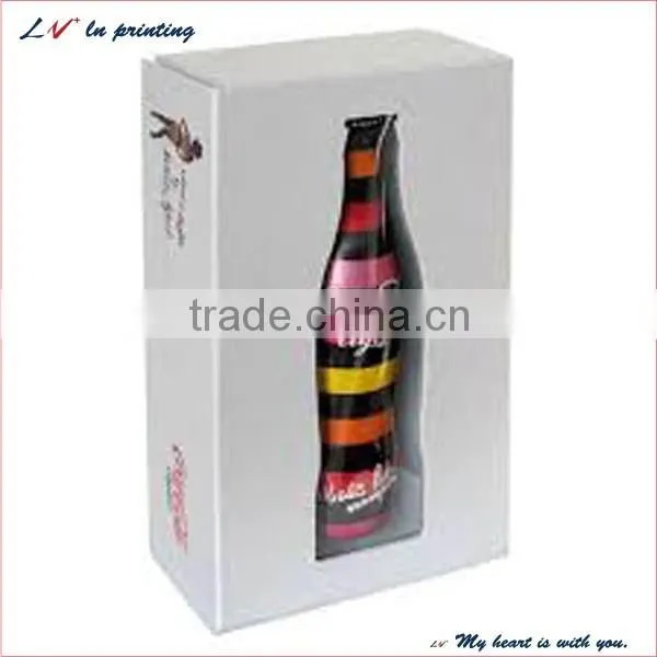 hot sale high quality paper beverage packaging box made in shanghai