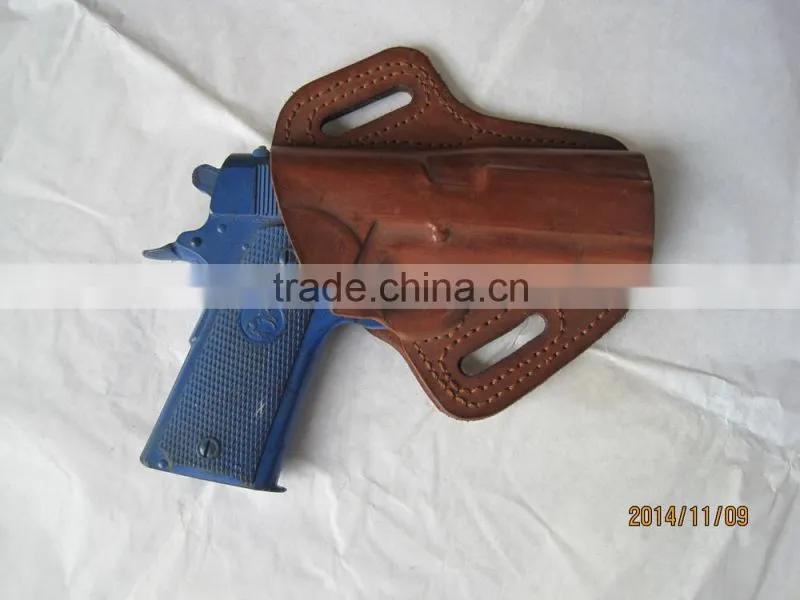 Customized genuine leather gun holster hot sale
