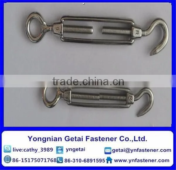 Din 1480 5mm 16mm Stainless Steel Turnbuckle