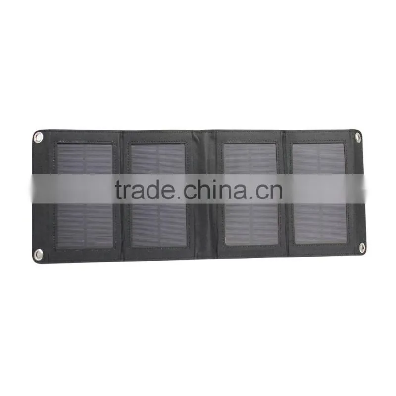 Hot sale factory price solar charger foldable 6.8W solar panel from Shenzhen