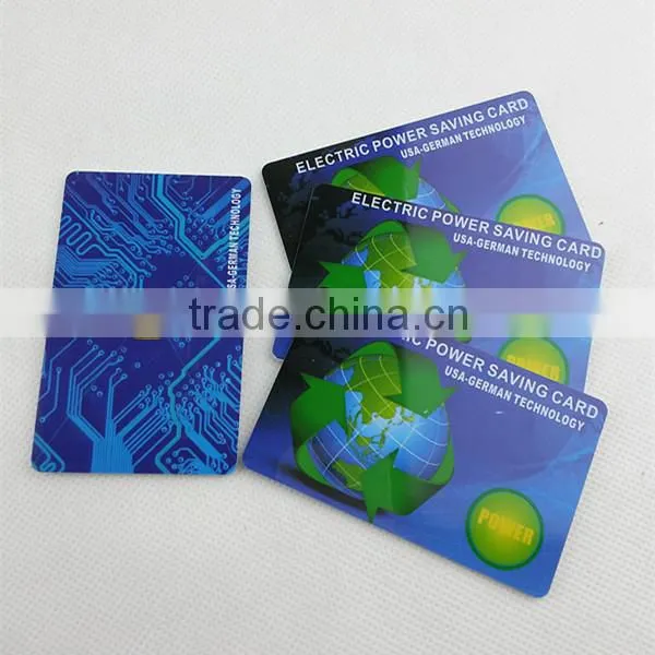 energy saveing card with 8000-9000ions in cheap price