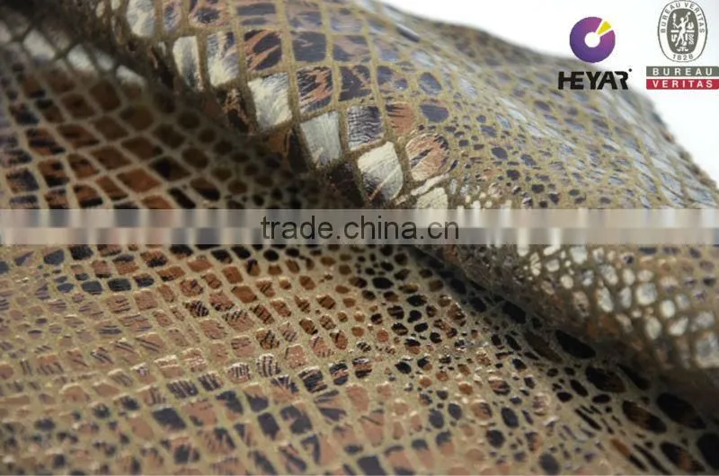 35 Wale Stretch Corduroy Embossed Reptile Skin Coating Embossed Corduroy