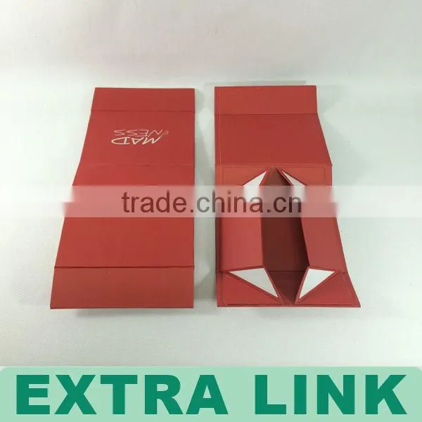 Custom Design Decorative Cardboard foldable cardboard box with rope handle