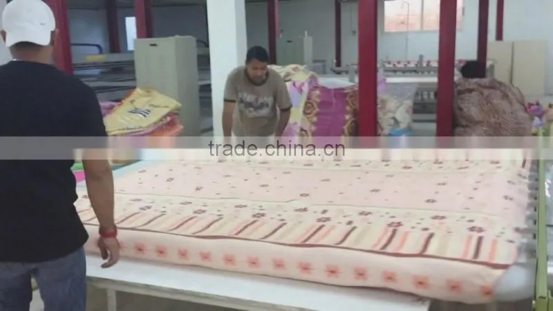 HFJ-88 non woven bedding making production line, bedding machine