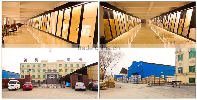 zibo glazed rustic floor tiles with popular design for sale
