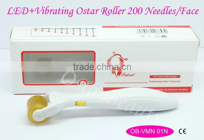 vibrating roller microneedling face roller head VMN 01N