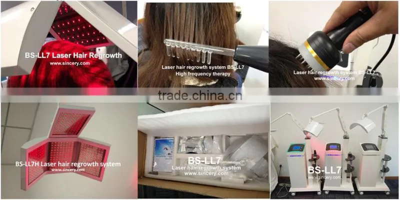 Professional laser hair therapy equipment for sale/laser hair regrowth equipment