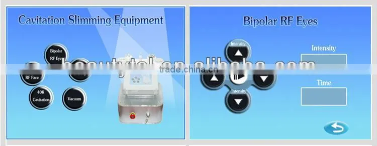 home ultracavitation equipment (very hot in Europe)