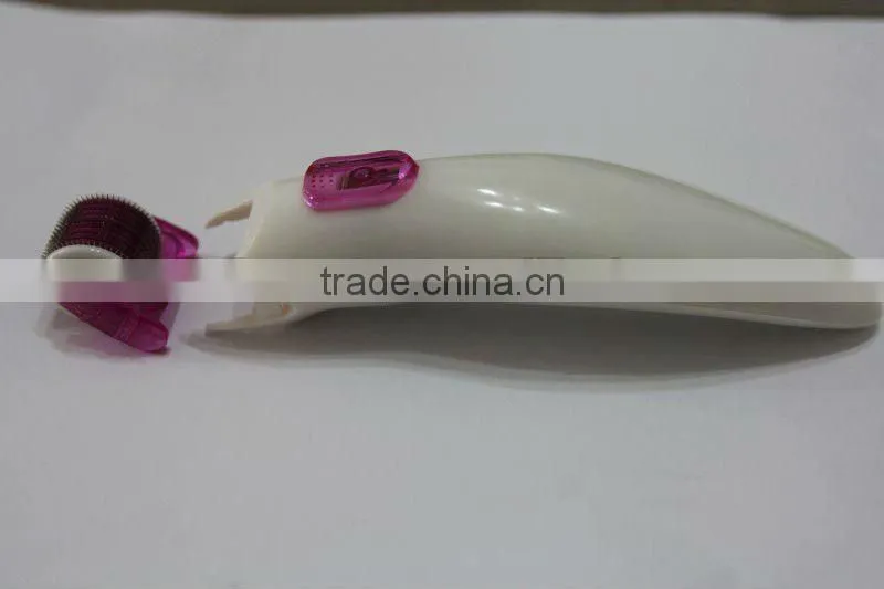 Vibrating+ extra head!! Mns dermaroller derma roller with low price L007