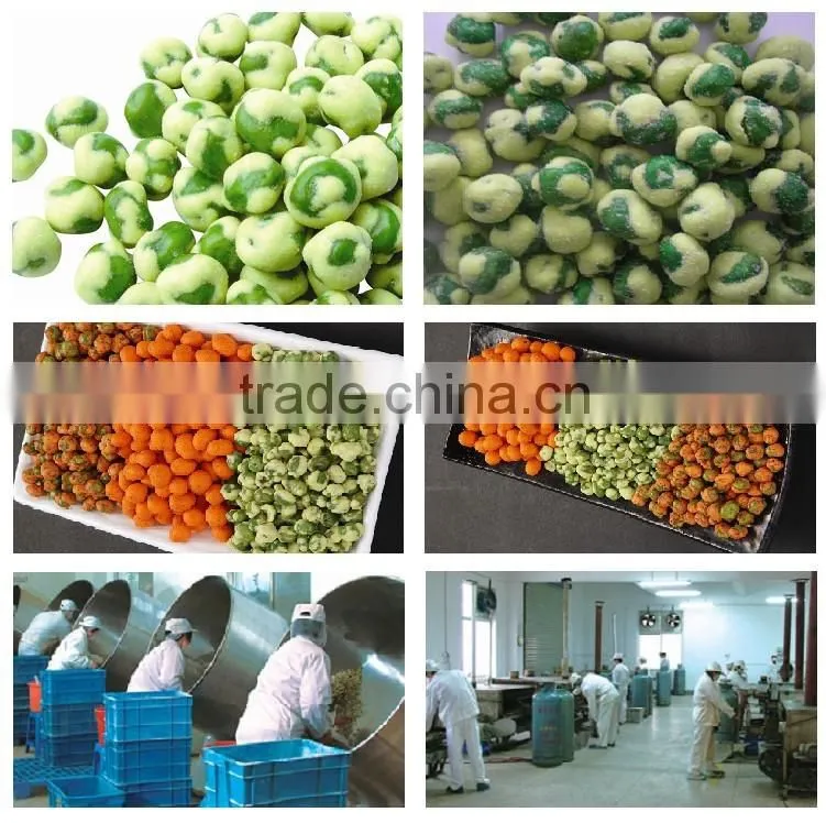 Coated green peas BBQ flavor