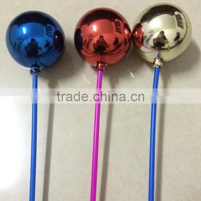 decorating new design christmas ball with sticker