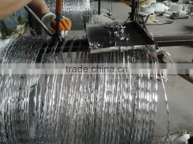 Concertina razor wires, Razor wire, BTO-22 razor barbed wire (High quality)