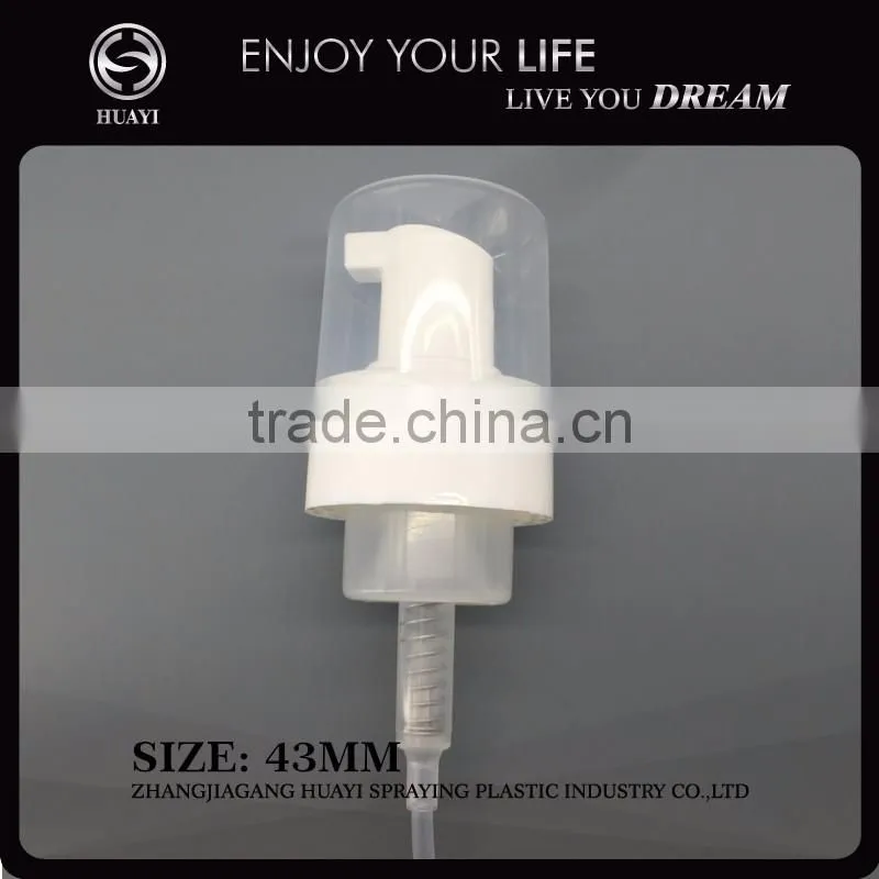 43mm hot sale plastic hand soap lotion pump