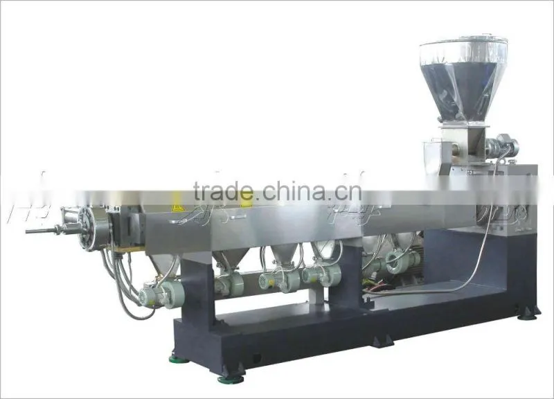 Mini Plastic Masterbatch Granulator Single Screw Extruder Machine