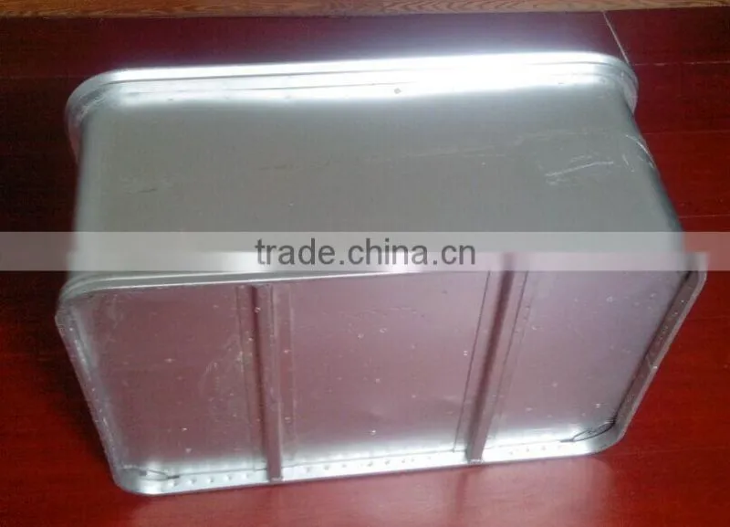 aluminum sheet basket, aluminum container box, storage basket