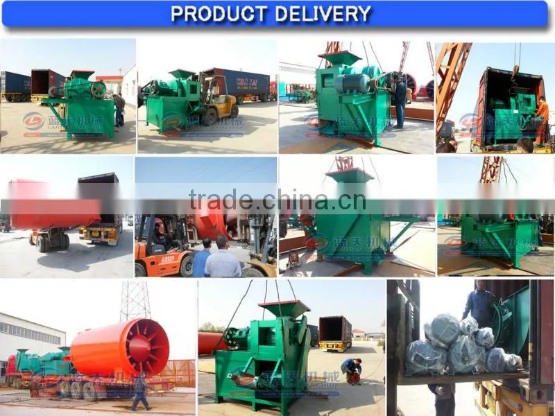 wood chips wood briquette machine/wood charcoal production line