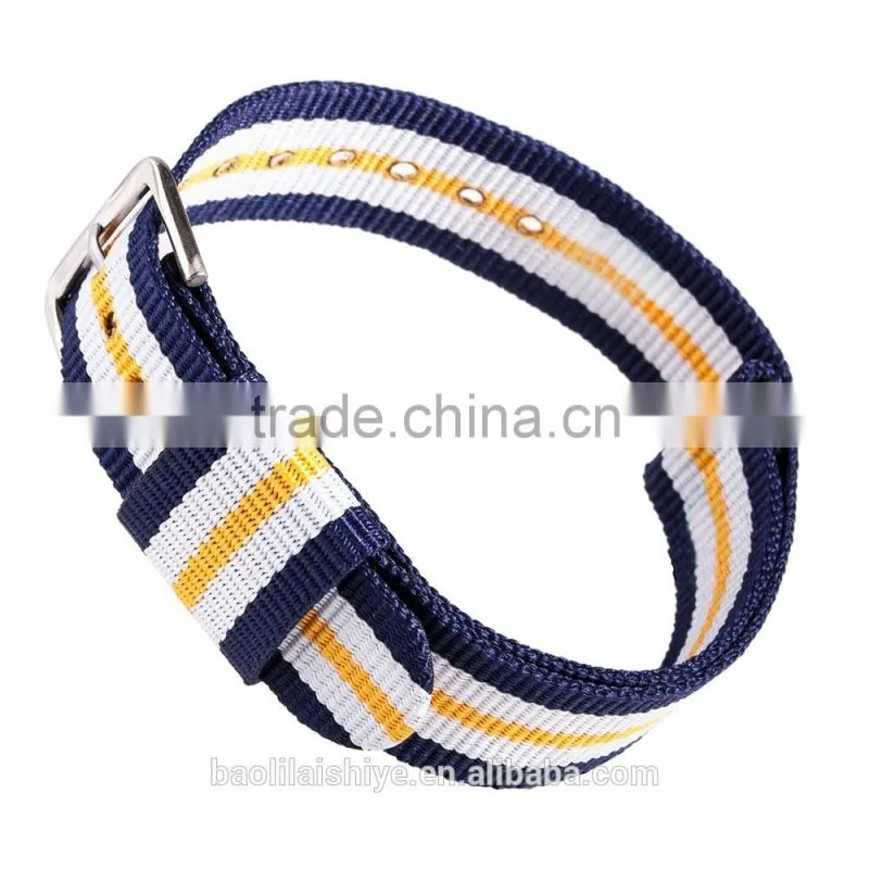 2016 Hotsale fashion 26mm nato strap/nylon watch strap