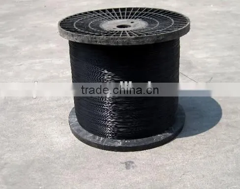 0.68mm white Polyester Monofilament Yarn for Zipper Teeth